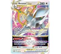 Arceus VSTAR 123/172 Rare VSTAR Pokemon Card (SWSH Brilliant Stars)+ 1x TitanCards® Toploader