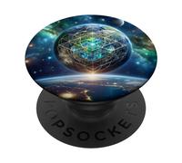 Arch Angel Metatron's Cube Sacred Geometry PopSockets Swappable PopGrip