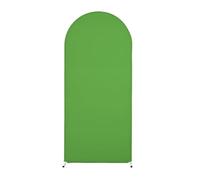 Arch Backdrop Cover Set Wedding Arch Cover Elastic Thick Covers for Backdrop Stand Solid Photographic Background Birthday Party Decoration(Dark Green,80X180CM)