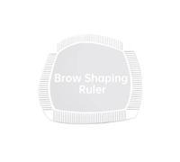 Arch Brow Mapping Ruler Eyebrow Shaping Ruler Pmu 1 Minute Fast Drawing Design Brow Easy Tool Microblading Permanent Makeup Stencils Reuse
