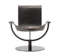Arch Chair Armchair Core Leather Black Favius - KP_FAVIUS ARCH CHAIR