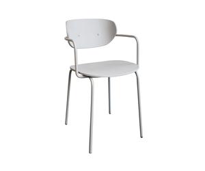 Arch Dining Chair Light Gray