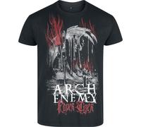 Arch Enemy Flames Tiger T-Shirt black 4XL