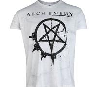 Arch Enemy Pure Fucking Metal T-Shirt white grey L
