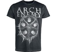 Arch Enemy Symbol Riddick T-Shirt anthracite L