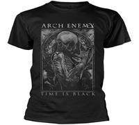 Arch Enemy 'Time is Black' Mens T Shirt Size XL