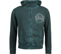Arch Enemy Will To Power Hoodie Jacket dark green XXL