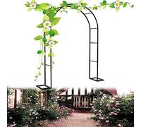 Arch for Climbing Plants, 2.3M High x 2.3M Wide Trellis, Green Wedding Decoration for Indoor & Outdoor, Arches for Parties & Events, Litobnx, Green, W1.8M*H2.2M