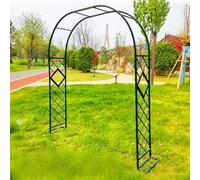 Arch for Climbing Plants, Weathproof Rose Arches and Trellises, Support for Vines, Pfect Wedding Arch and Lawn Decoration, Litobnx, a, Wide*High 260 * 230cm