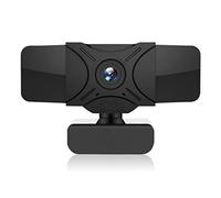 ARCH Full HD Webcam 1080P, Computer Camera Video Calling And Recording With Microphone,USB Plug And Play Webcam With Lens Cover For Video Chat,video Conference And Online Teaching (Color : Black)