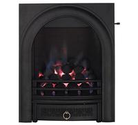 Arch Gas Fire Black Slide Control 3.75Kw Gas Fire