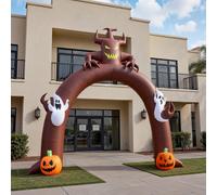 Arch Ghost Pumpkins Halloween Inflatable