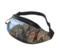 Arch in Mallorca Spain Fanny Pack for Men Women Crossbody Waist Bag Waterproof Sports Belt Bag Outdoor Hip Pack