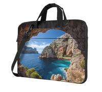 Arch in Mallorca Spain Laptop Bag for Women Men 14 inch, 360 Protective Computer Shoulder Bag Briefcase Messenger Bags