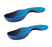 Arch Insoles Breathable PU Shoe Inserts for Flat Feet Shock Absorption Comfortable Insoles for Women Men Elderly