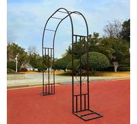 Arch Iron Climbing e 300x80x40cm RustResint Arch for Plants Wedding Decor& Patio Bronze h CL300xW40xH230cm