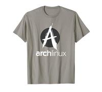 Arch Linux lover T-Shirt tagline and Logo Open Source Os tee T-Shirt