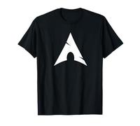 Arch Linux lover T-Shirt with White Logo Open Source Os tee T-Shirt