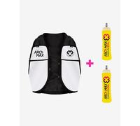 Arch Max EVO Hydration Vest 6L + 2 Hydraflask 500ml Intense White Black - S-M