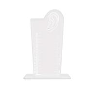 Arch Shaped Earring Display Stand Stylish Rack with Measurement for Boutique and Salon Use