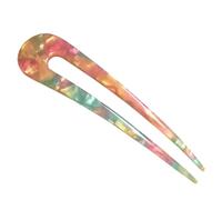 Arch Shaped Hair Pins for French Twist Curved Large Cellulose Acetate | French Hair Forks Tortoise for Buns, Women, Girls, Long Thick Hairstyle Accessories, Long Thick Buns Hairstyle