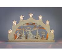 Arch Snowman in the Forest Length approx 52cm NEW Motif Light Arch