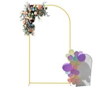 Arch Stand | Metal Arch Backdrop Stand | Portable Arch Backdrop | Personalized Decoration Sailboards Backdrops for Wedding Ceremony, Baby Shower,Birthday Party Garden Floral
