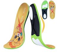 Arch Support Insoles for Kids Plantar Fasciitis Breathable Insoles for Sports Shoes with PU Foam Cushioning, Comfortable Orthotic Foot Insoles