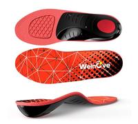 Arch Support Insoles for Plantar Fasciitis - Welnove High Arch Support Inserts - Orthotic Shoe Insole for Heel Pain, Flat Feet,Heel Spurs - Work Boot Insoles for Standing All Day (L)