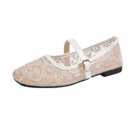 Arch Support Loafers Shoes for Women Casual Slip on Womens Moccasin Shoes,Tackle Daily Commuting Routes in Brushed Faux Driving Shoes Delivering Shock Absorbing Memory Foam Insoles Gold