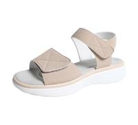 Arch Support Sandals For Women Open Toe, Orthopedic Sandals Women Wide Fit, Breathable Flat Sandal With Memory Foam Casual Summer Sandal Lightweight Slip On Shoes New Outer Walking Shoes