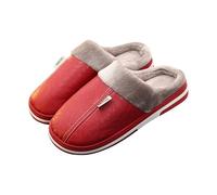 arch support slippers women Women's Slippers Thick Warm Wide Fit House Non-Slip Close Toe Thick Fluffy Flat Slide Slipper Anti-Skid Close Toe Slipper Indoor grey women