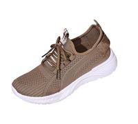 Arch Support Trainers Women Comfortable Sports Shoes for Women | Microfiber Blend Fabrics Park Run Morning Trainers Urban City Street Walk Shoes Memory Foam Cushion Inserts