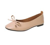 Arch Support Women Loafers Comfort Slip on Womens Moccasin Slippers,Soft Vegan Fabric Slip On Moccasins Built Specifically for Indoor Desk Shifts Delivering Padded Underfoot Support Structures Beige