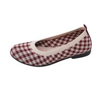 Arch Support Women's Loafers Comfortable Flat Womens Moccasin Slippers,Breathable Microfibre Driving Moccasins Present Shock Absorbing Footbeds Structured for Long Distance Travel and City Tours