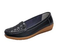 Arch Support Women's Loafers Comfortable Slip on Womens Moccasin Shoes Featuring Cushioned Footbeds These Durable Synthetic Suede Driving Shoes Are Engineered for High Street Shopping Excursions