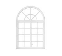 Arch Top Sliding Windows with Tempered Glass, Aluminum Frames for Enhanced Lighting and Ventilation in Chicken Coops and Playhouses