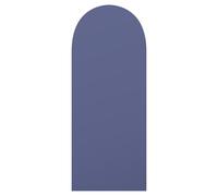 Arch Wall Decal for Kids, 100x40cm/39.37x15.75in Self Adhesive Magnetic Chalk Board Sticker Versatile Arch Large Blackboard Chalkboard Play Decal for Home School Office Classroom Playroom (Dusty Blue)