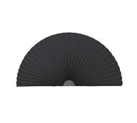 Arch Window Blackout Shades Pleated Fabric Blind Light Filtering Pleated Fabric Shade Arch Window Shade Blackout for Half Moon Arch Windows, Easy to Cut and Install Radius 36''x72" (1, Black)