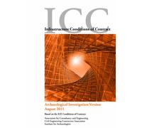 Archaeological Investigation Version (Infrastructure Conditions of Contract)