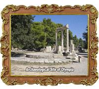 Archaeological Site of Olympia Greece Refrigerator Magnet Travel Souvenir 3D Fridge Decoration Craft