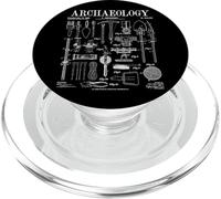 Archaeologist Archaeology Student Field Kit Vintage Patent PopSockets PopGrip for MagSafe