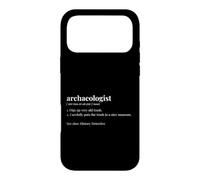 Archaeologist Dictionary Funny Excavation Dig Case for iPhone 17 Pro Max
