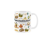 Archaeologist Mug - Humourous Dinosaur Excavation Trades Funny Novelty Gift - Tea/Coffee Hot Drinks Ceramic Cup Present