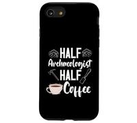 Archaeology Archaeologist Half Coffee Artifact Prehistoric Case for iPhone SE (2020) / 7/8