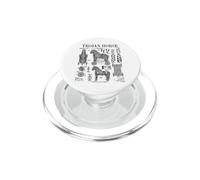 Archaeology Archaeologist Trojan Horse Funny Vintage Patent PopSockets PopGrip for MagSafe
