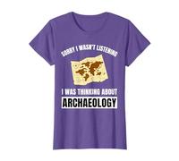 Archaeology Lover Thinking About Archaeology T-Shirt
