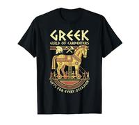 Archaeology Trojan Horse Gr arpenters Guild Mythology Value Graphic T-Shirt