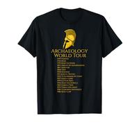 Archaeology World Tour Funny Archaeologist History Buff Gift T-Shirt