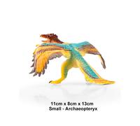 (Archaeopteryx) Simulation Jurassic Dinosaur Action Figures Dino Park Carnotaurus Ankylosaurus Tyrannosaurus Rex Model